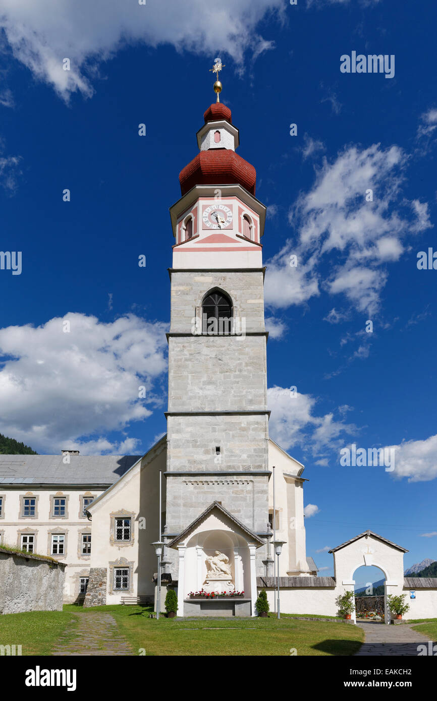 Pilgrimage Church of the Virgin Mary of the Snow, Maria Luggau, Lesachtal, Hermagor District, Carinthia, Austria Stock Photo