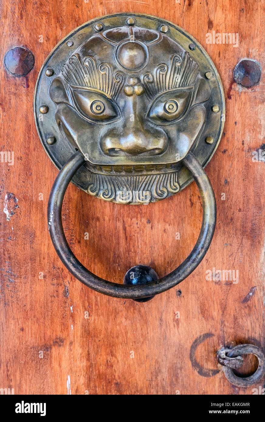 Door Knocker in Mompox Stock Photo Alamy