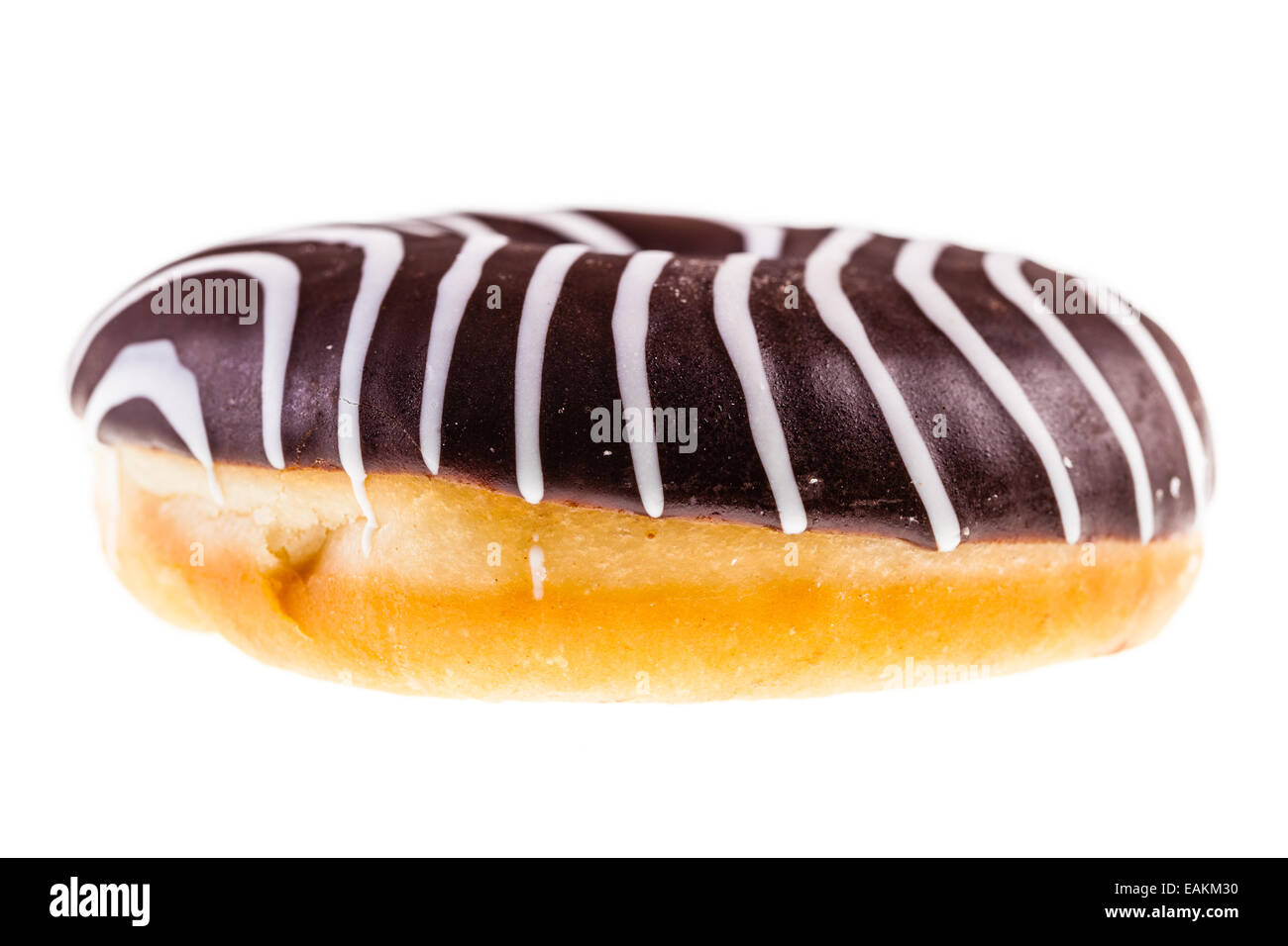 delicious tasty donuts isolated over a white background Stock Photo - Alamy