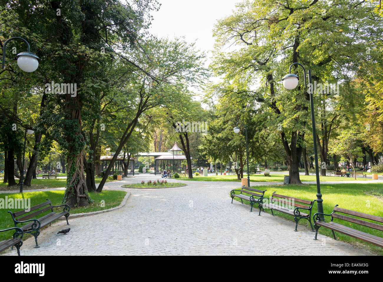 Tsar Simeon Garden, Plovdiv, Bulgaria Stock Photo