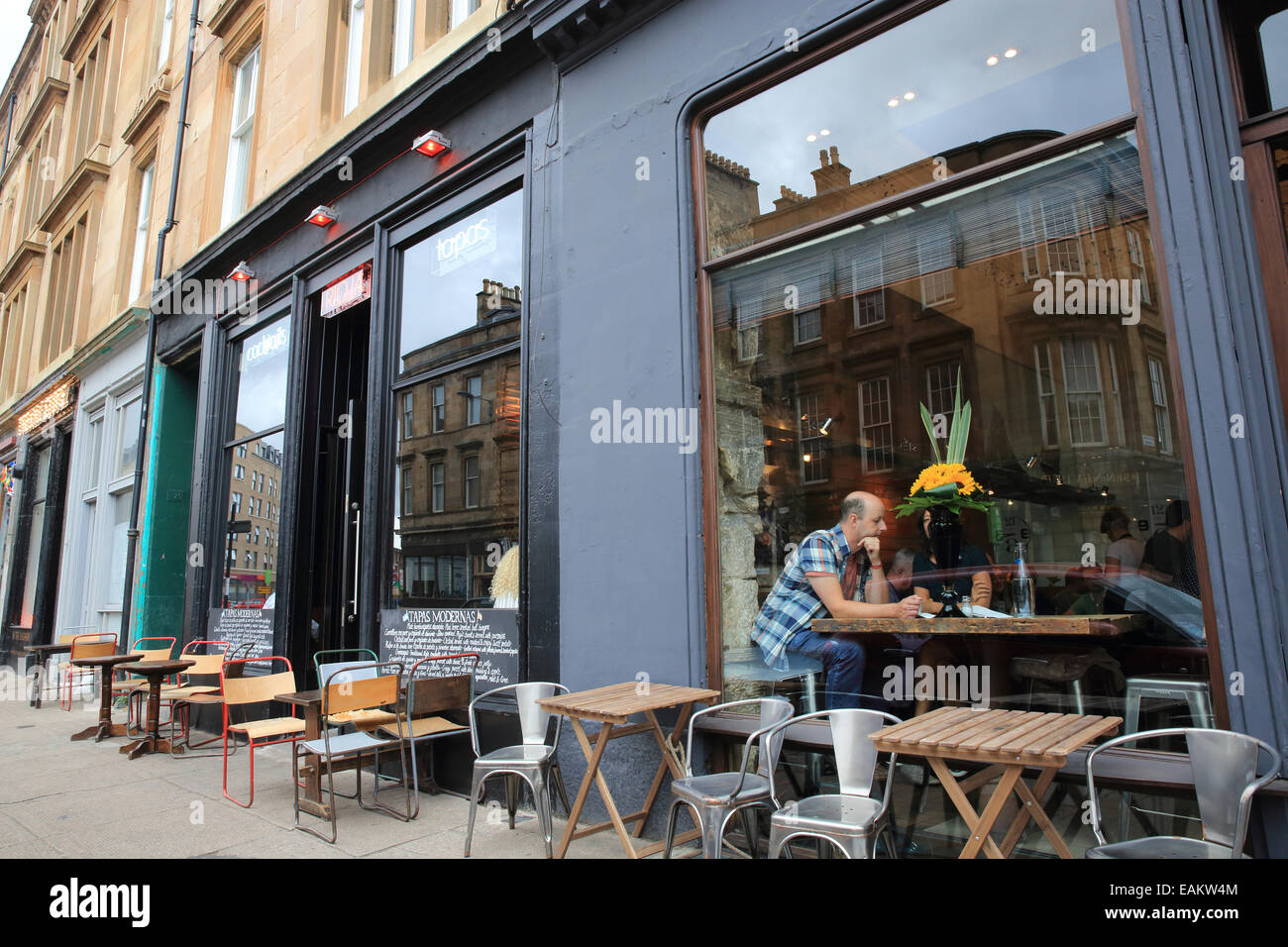 Rioja Finnieston, a contemporary Spanish Tapas bar in the the trendy