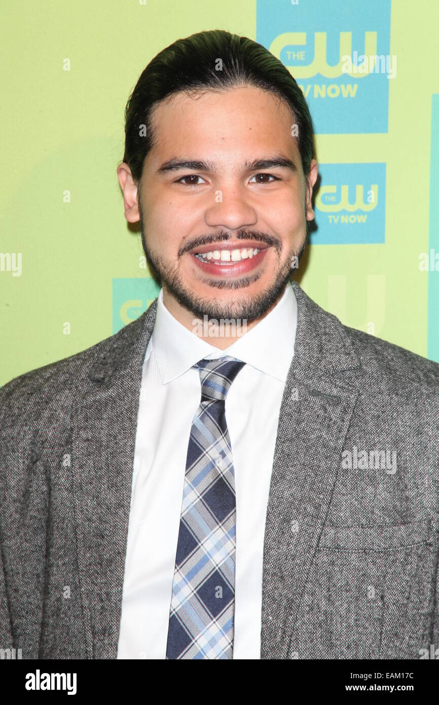 The CW Upfronts 2014 at The London Hotel by The New York City Center  Featuring: Carlos Valdes Where: NYC, New York, United States When: 15 May 2014 Stock Photo