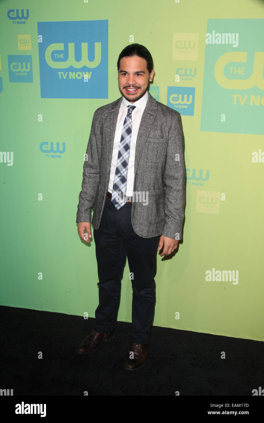 The CW Upfronts 2014 at The London Hotel by The New York City Center  Featuring: Carlos Valdes Where: NYC, New York, United States When: 15 May 2014 Stock Photo