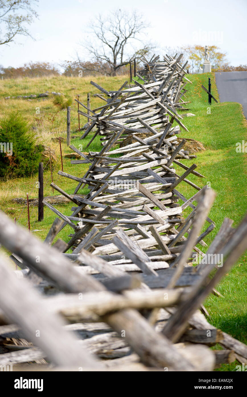 Antietam National Battlefield, Sharpsburg, Maryland, USA. Stock Photo