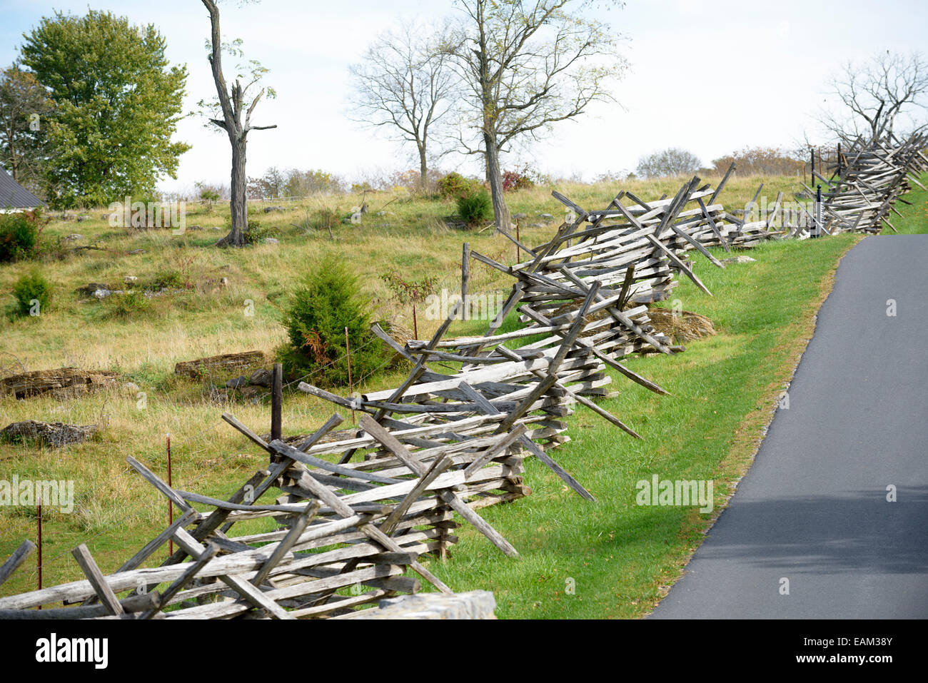 Antietam National Battlefield, Sharpsburg, Maryland, USA. Stock Photo