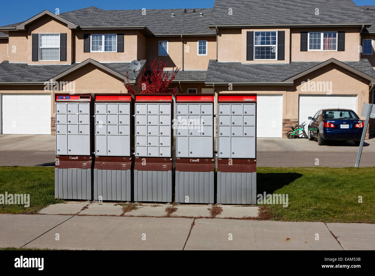 Row mailbox hires stock photography and images Alamy