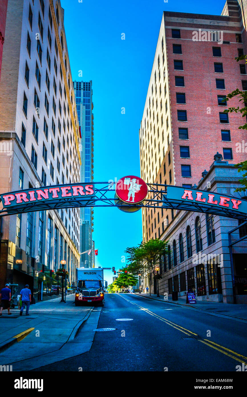 Printers alley hires stock photography and images Alamy