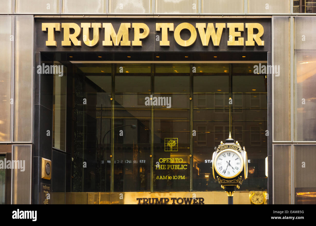 trump tower in New York City NY Stock Photo