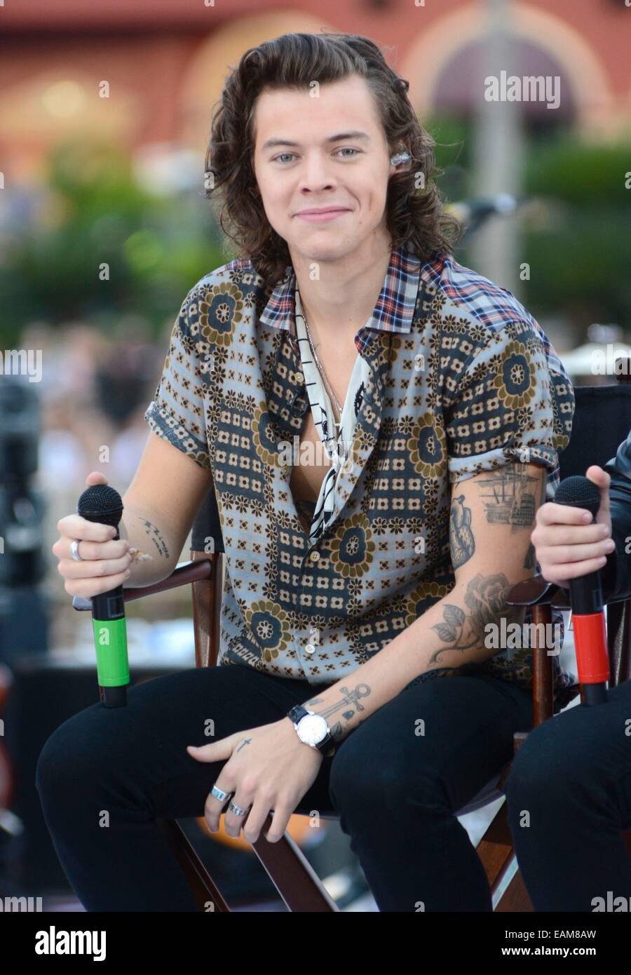 Orlando, FL, USA. 17th Nov, 2014. Harry Styles on stage for NBC