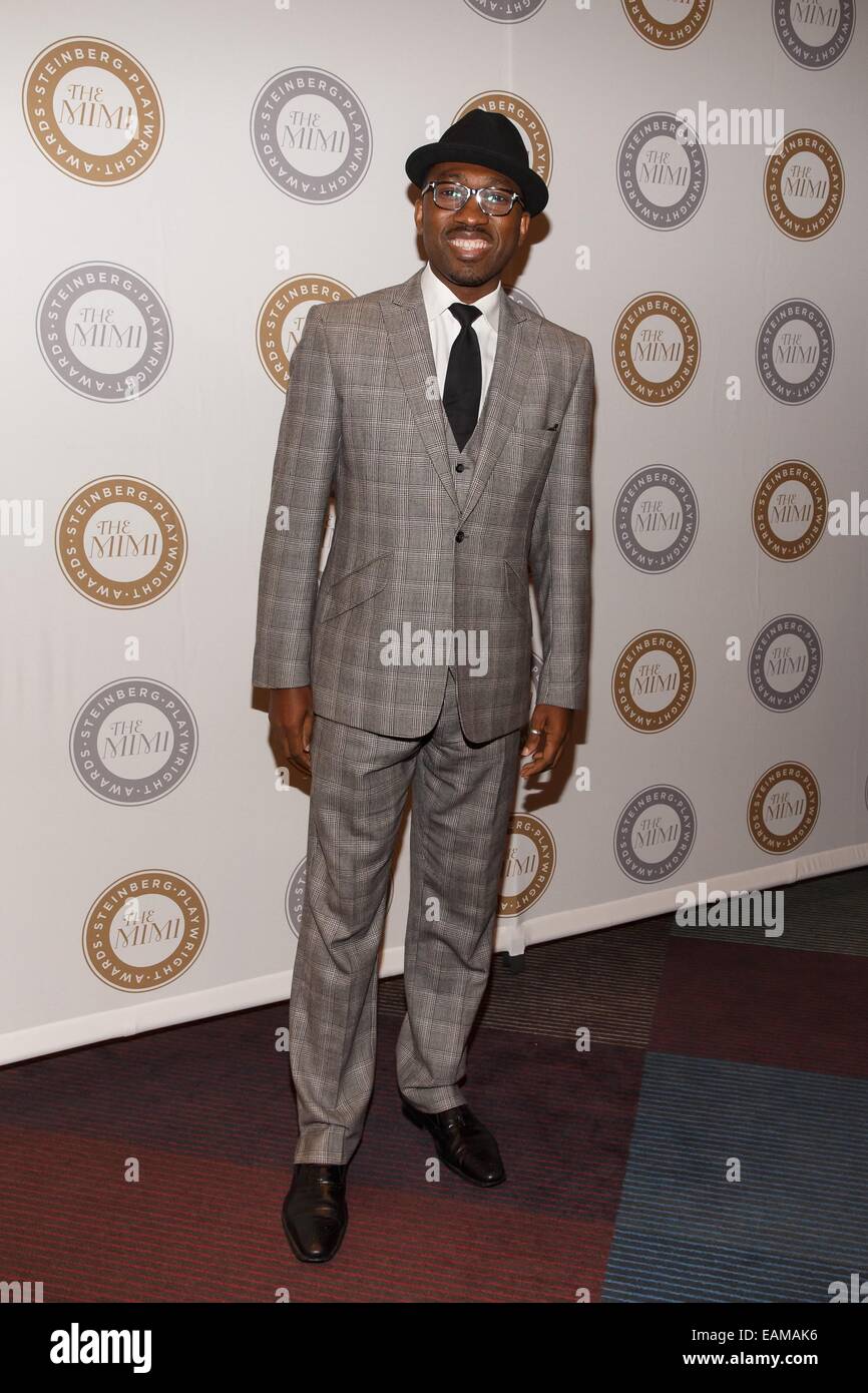 New York, NY, USA. 17th Nov, 2014. Kwame Kwei-Armah at arrivals for The Harold and Mimi Steinberg Charitable Trust Host 2014 Steinberg Distinguished Playwright Award, Mitzi E. Newhouse Theater at Lincoln Center, New York, NY November 17, 2014. Credit:  Jason Smith/Everett Collection/Alamy Live News Stock Photo
