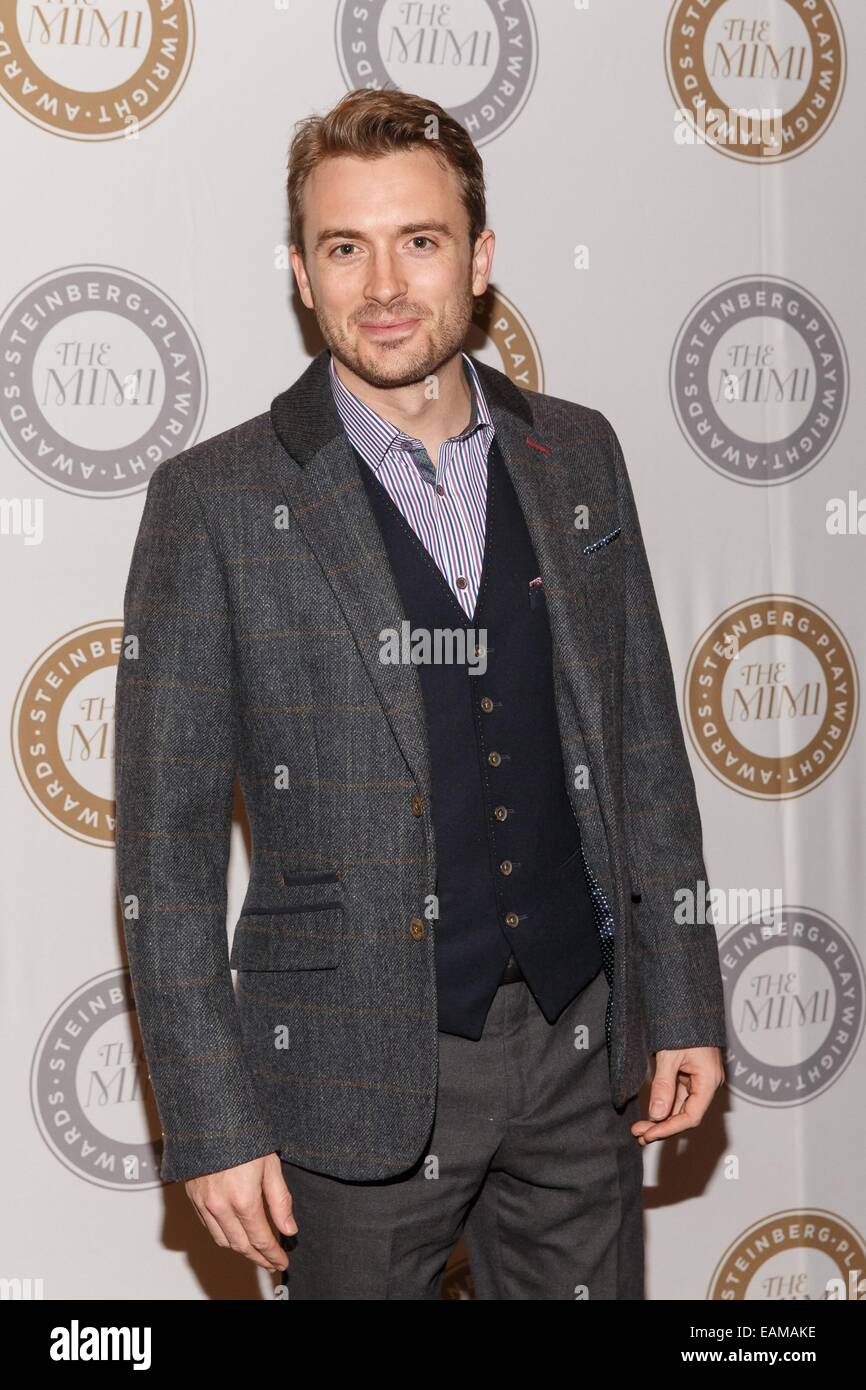 New York, NY, USA. 17th Nov, 2014. James Snyder at arrivals for The Harold and Mimi Steinberg Charitable Trust Host 2014 Steinberg Distinguished Playwright Award, Mitzi E. Newhouse Theater at Lincoln Center, New York, NY November 17, 2014. Credit:  Jason Smith/Everett Collection/Alamy Live News Stock Photo