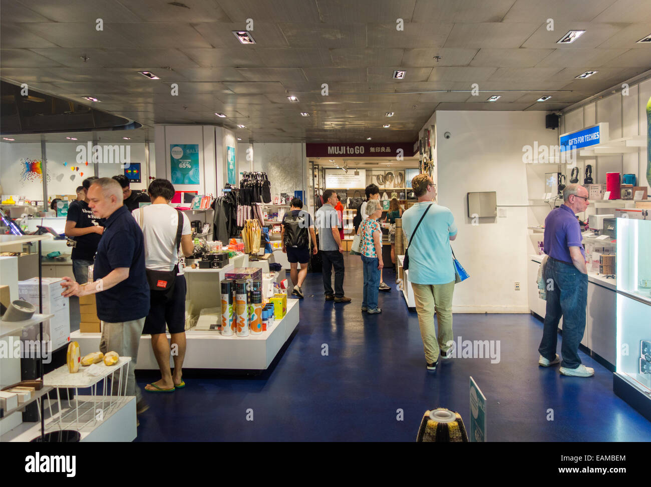 Museum of Modern art gift shop Stock Photo Alamy