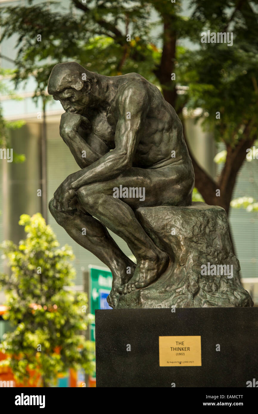 Auguste Rodin's The Thinker Stock Photo Alamy