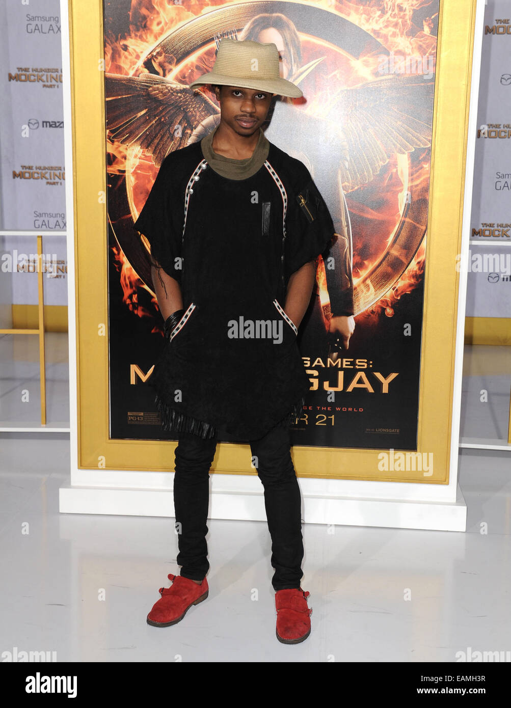 Los Angeles, California, USA. 17th Nov, 2014. Raury attending the Los ...