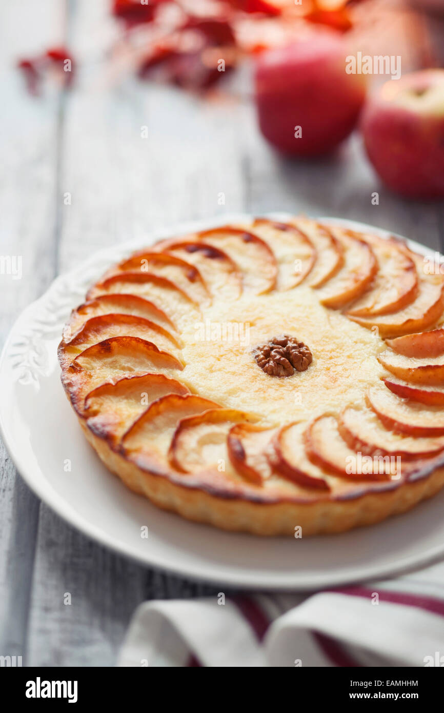 Apple pie Stock Photo