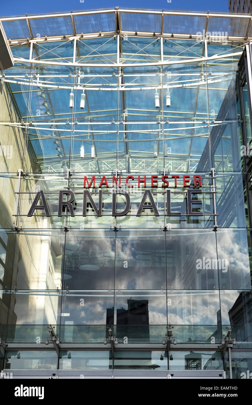 UK, Manchester, the Arndale centre, one of Manchester’s main shopping area’s. Stock Photo