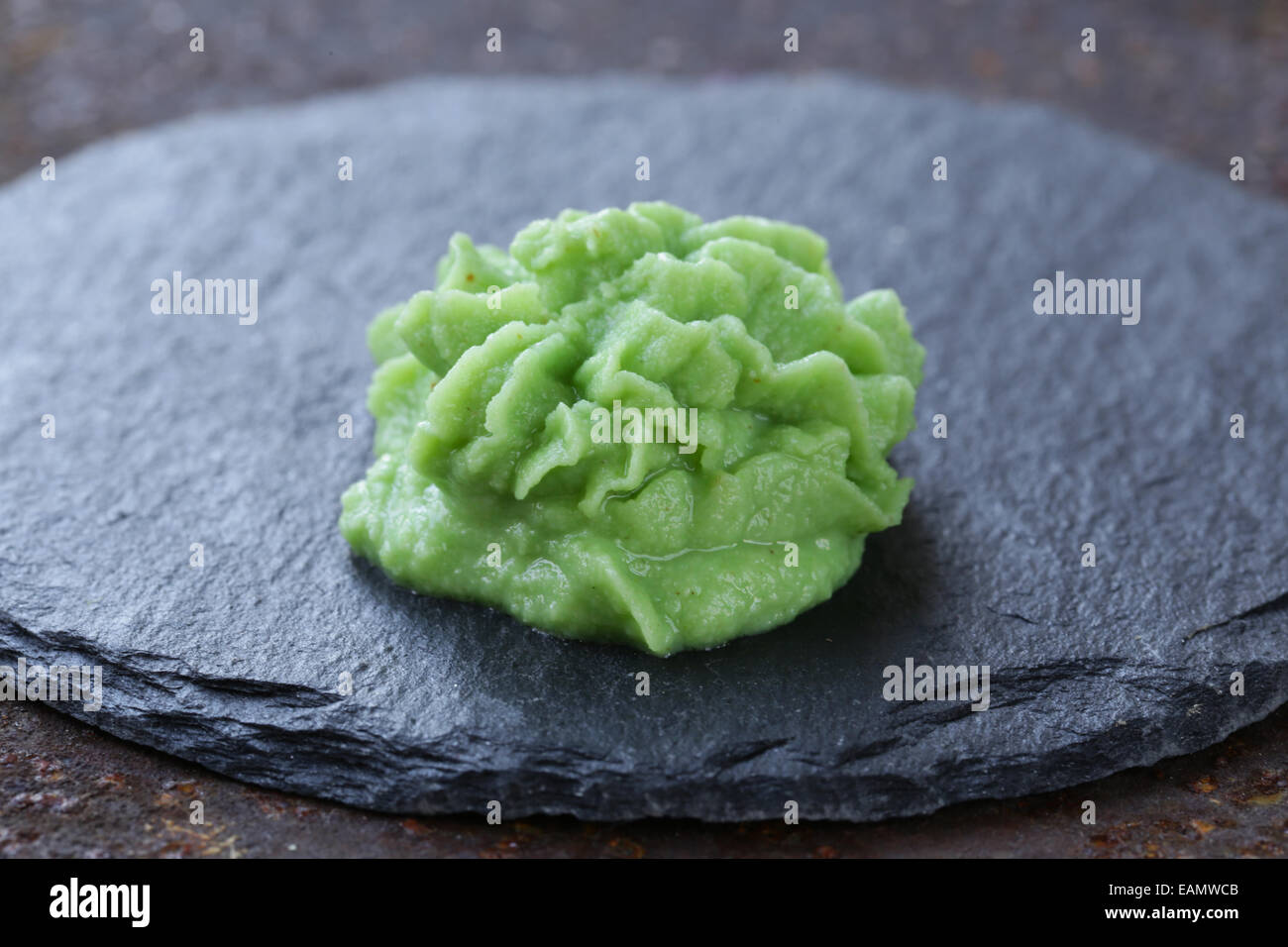 traditional Japanese mustard sauce wasabi for sushi Stock Photo Alamy