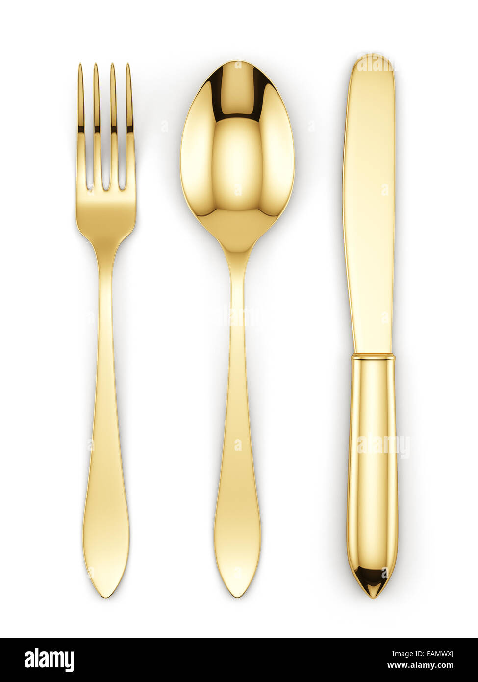 Gold forks and online spoons
