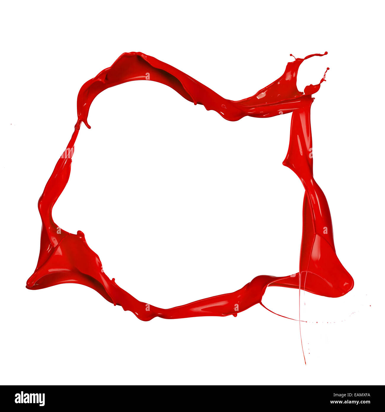 Red paint splatter hi-res stock photography and images - Alamy