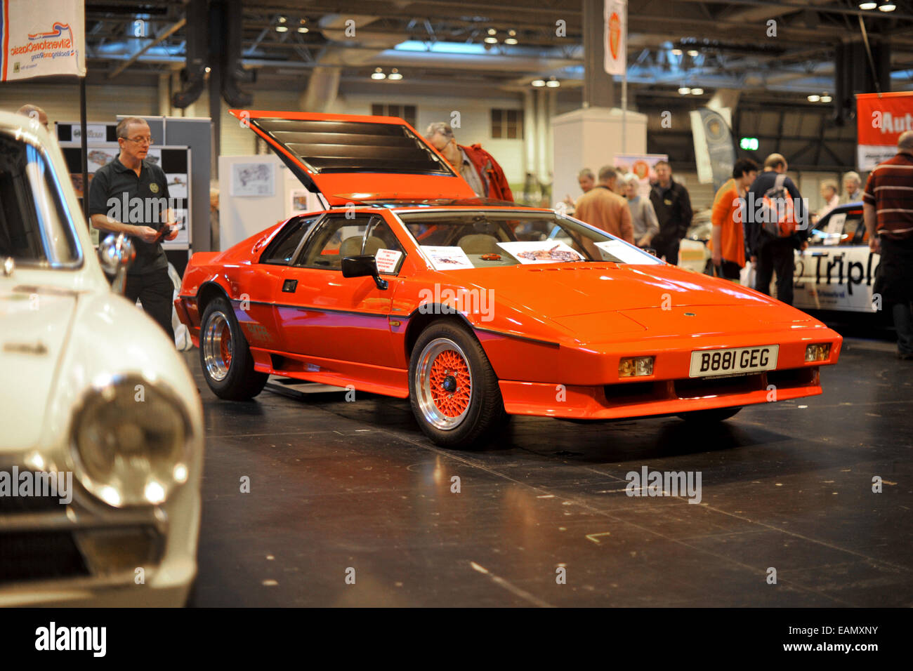 Lotus Esprit classic sports car at the 2014 NEC classic car show Stock Photo