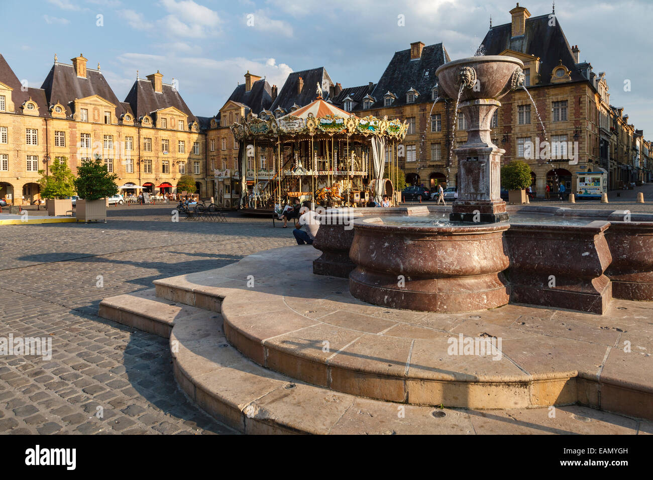 Place Ducale, Charleville-Mézières, Ardennes, France Stock Photo