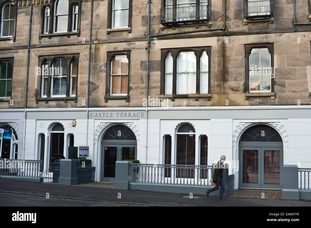 Castle terrace edinburgh restaurant hires stock photography and images