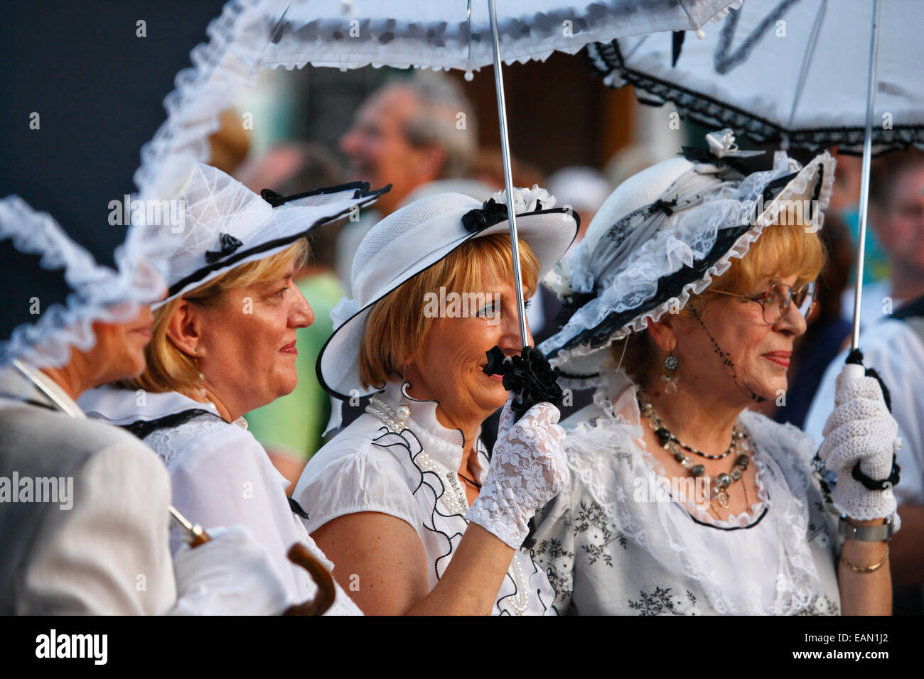 Carnival at Novi Vinodolski, Croatia Stock Photo