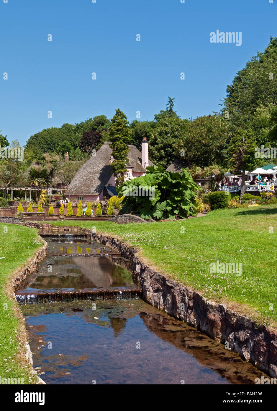The Beautiful Grounds of Cockington Village, Torbay, Devon, England