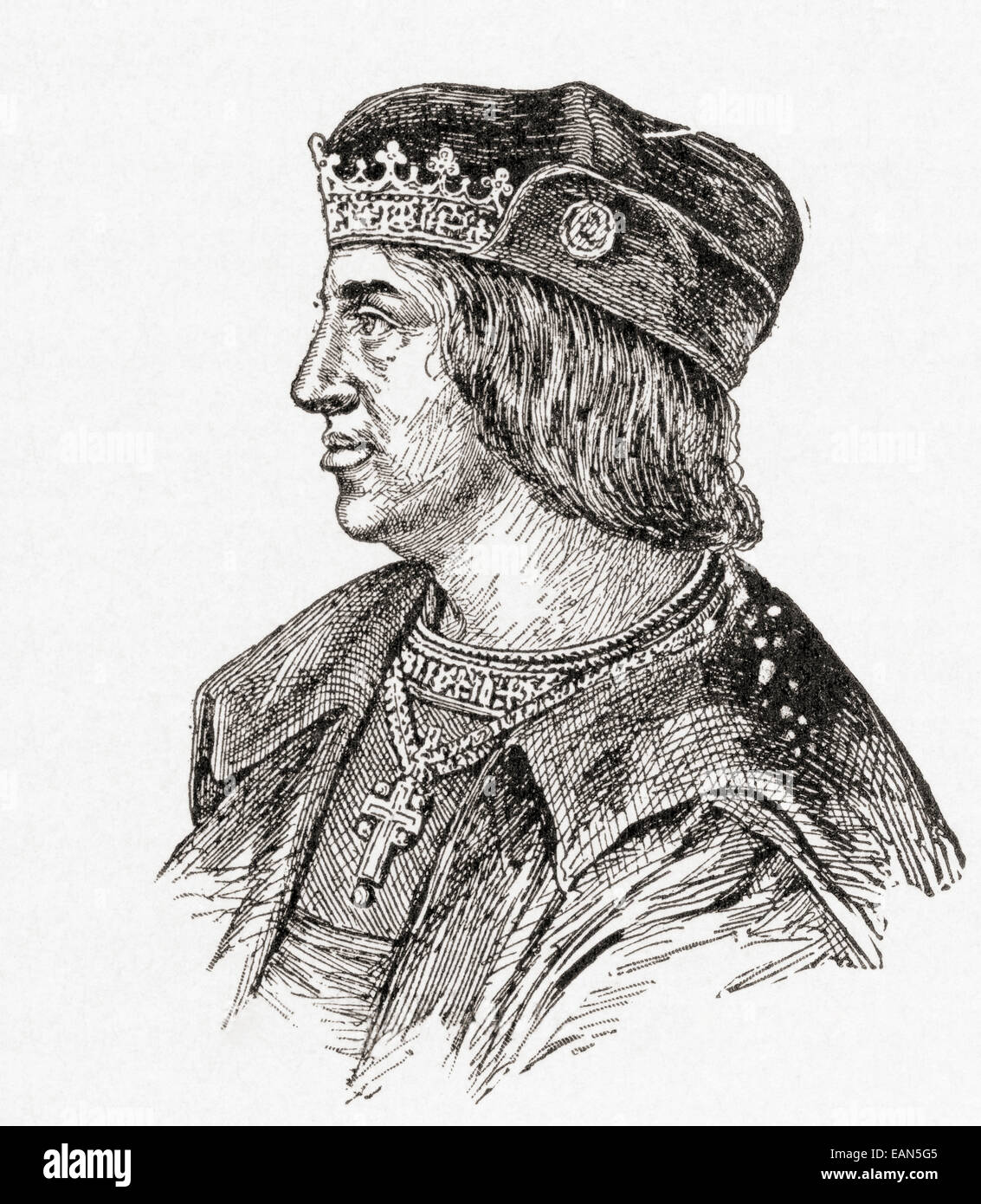 Ferdinand II of Aragon, Ferdinand the Catholic, 1452 – 1516. Stock Photo