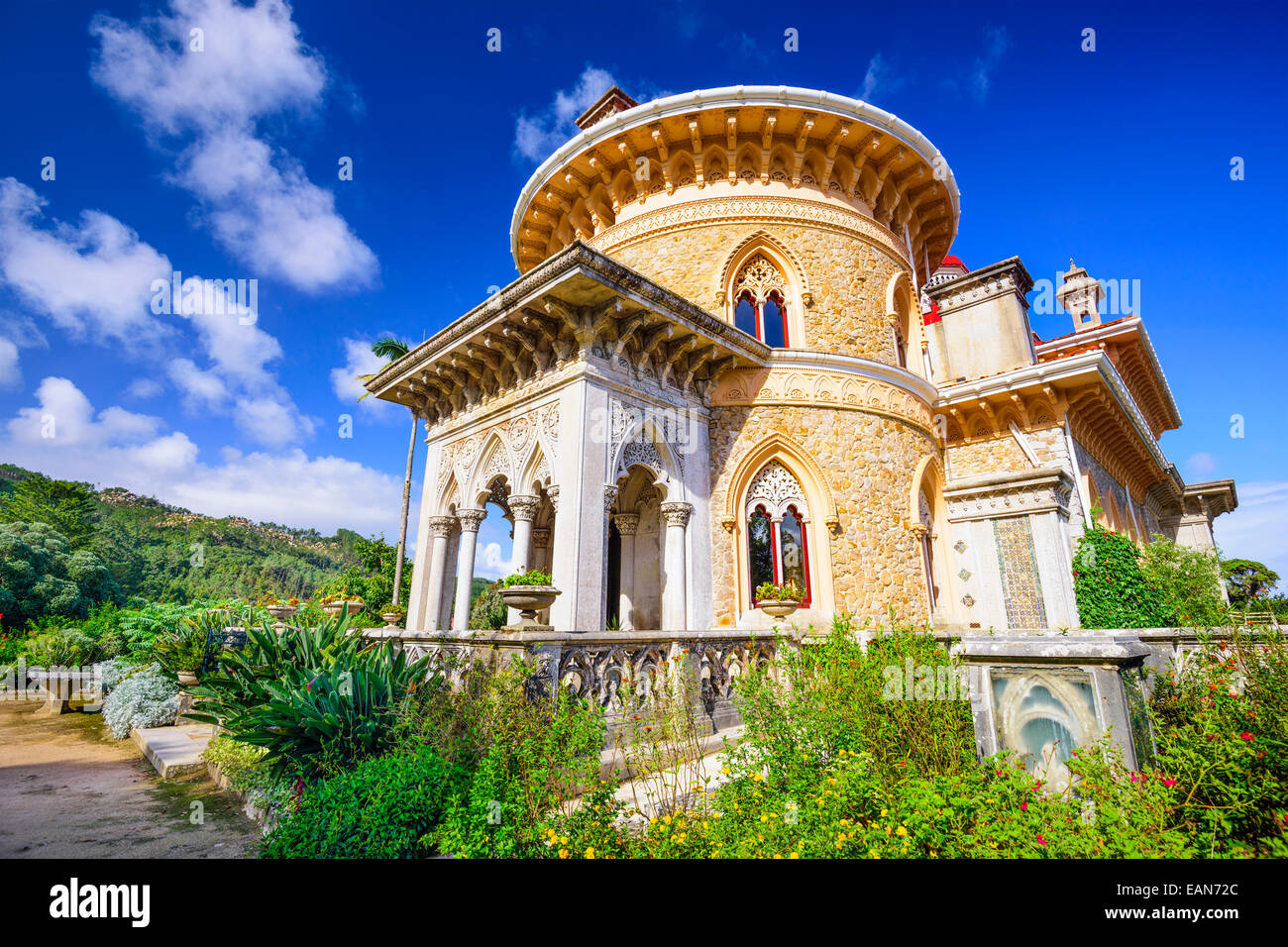 Sintra, Portugal at Monserrate Palace. Stock Photo