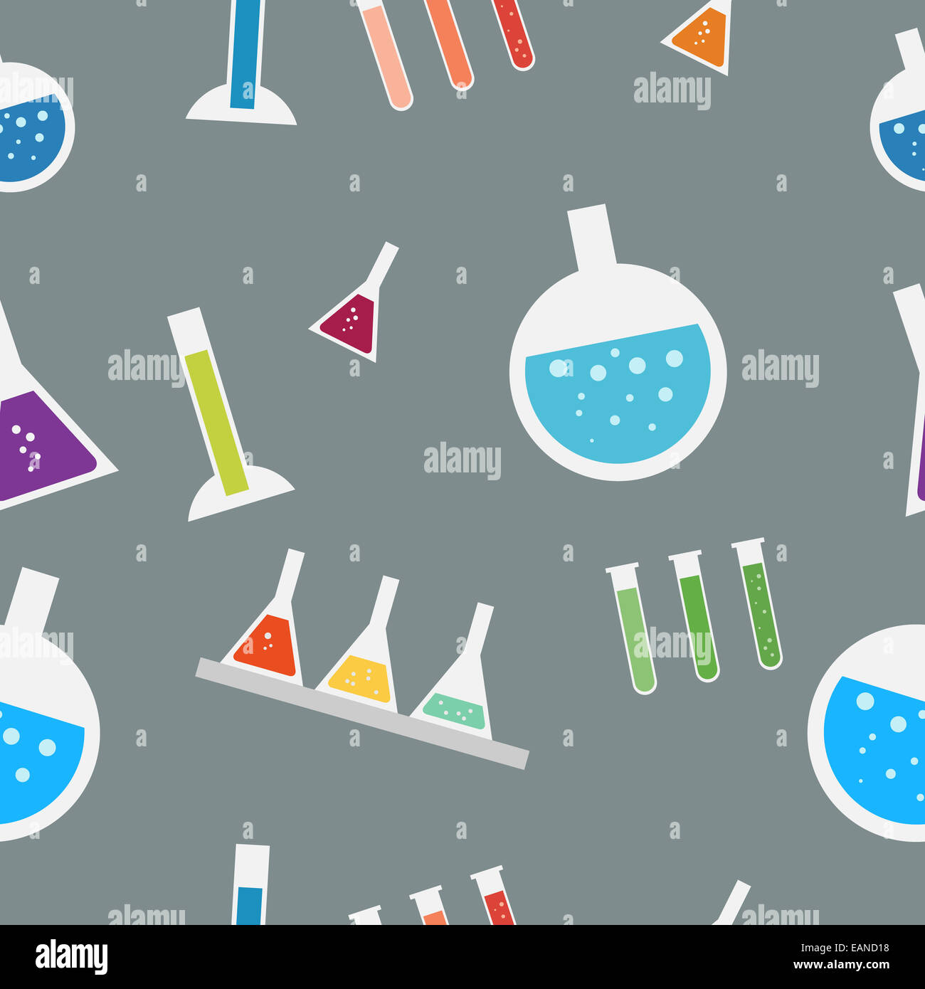 Seamless lab pattern in vector Stock Photo Alamy