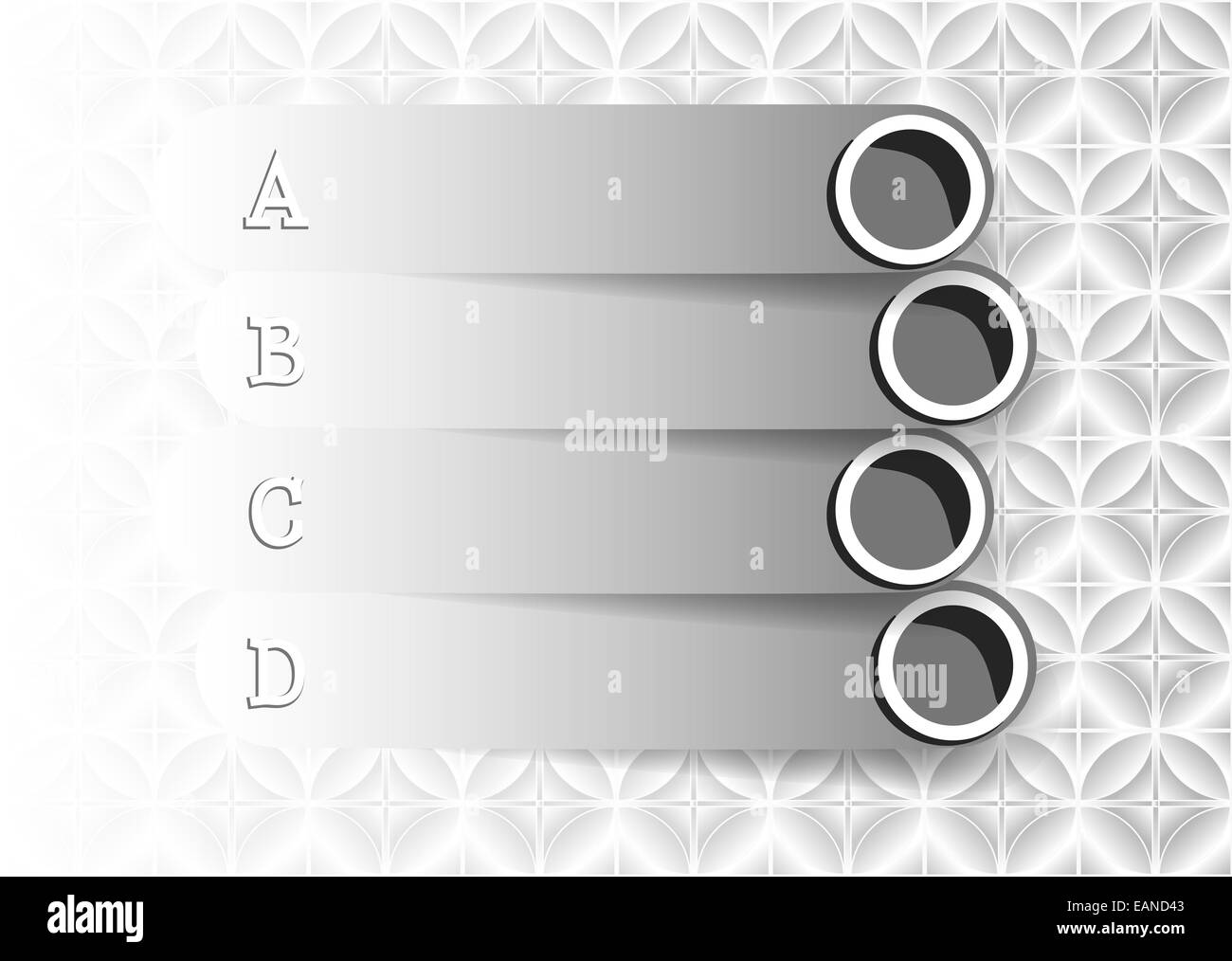 Infographic label Black and White Stock Photos & Images - Alamy