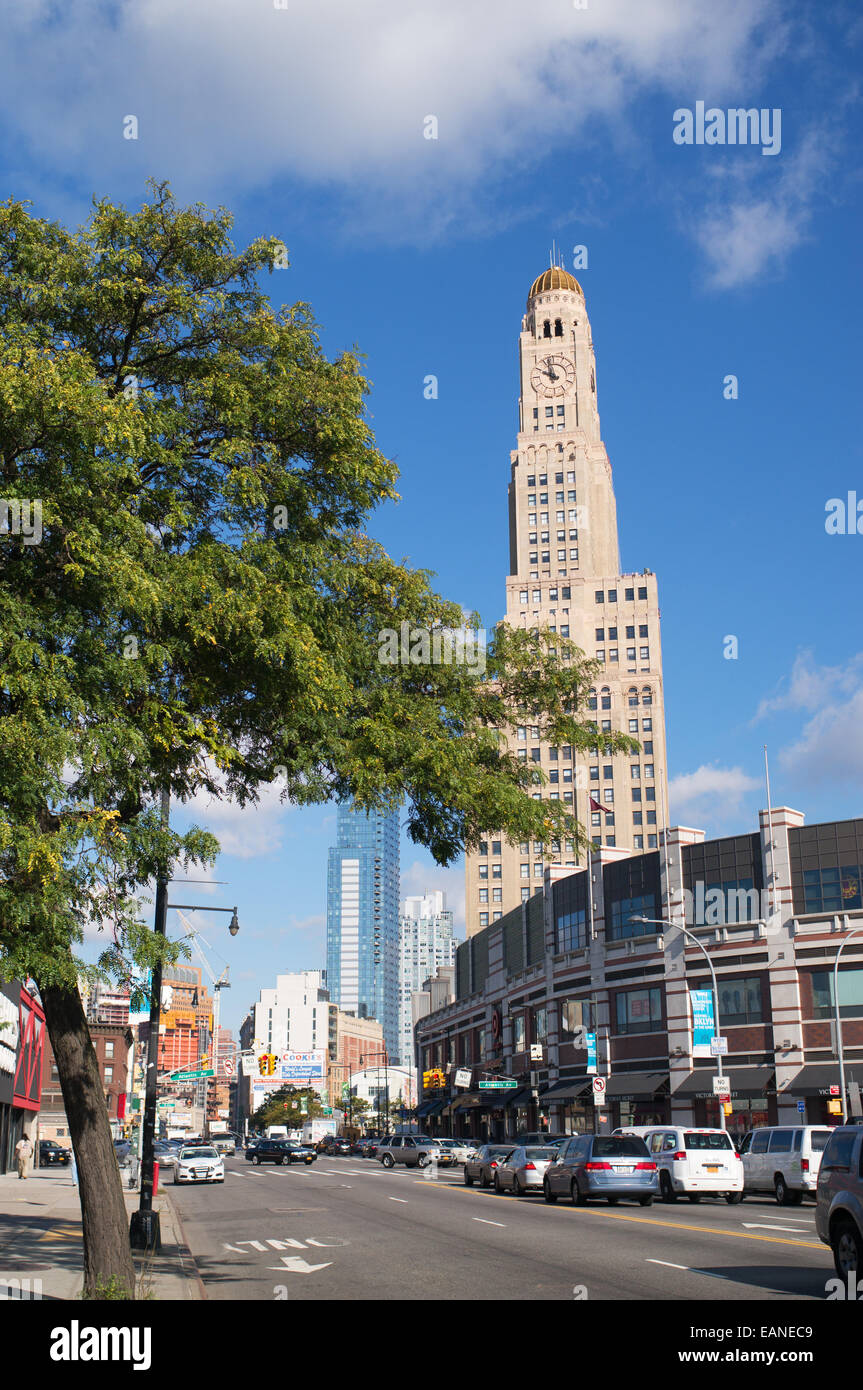 The Williamsburgh Savings Bank Building, Brooklyn, New York, USA Stock
