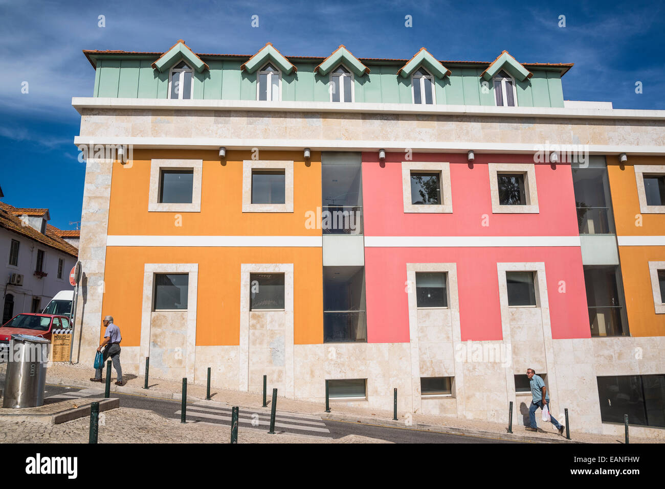 Modern house, Cascais, Lisbon, Portugal Stock Photo Alamy