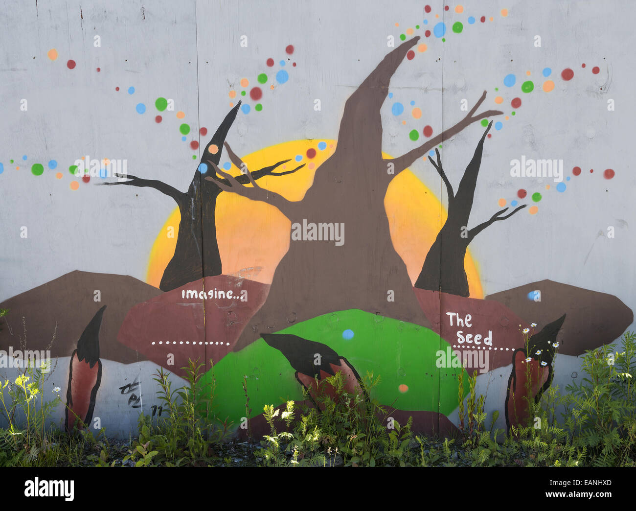 Street art in Helsinki, Finland Stock Photo - Alamy