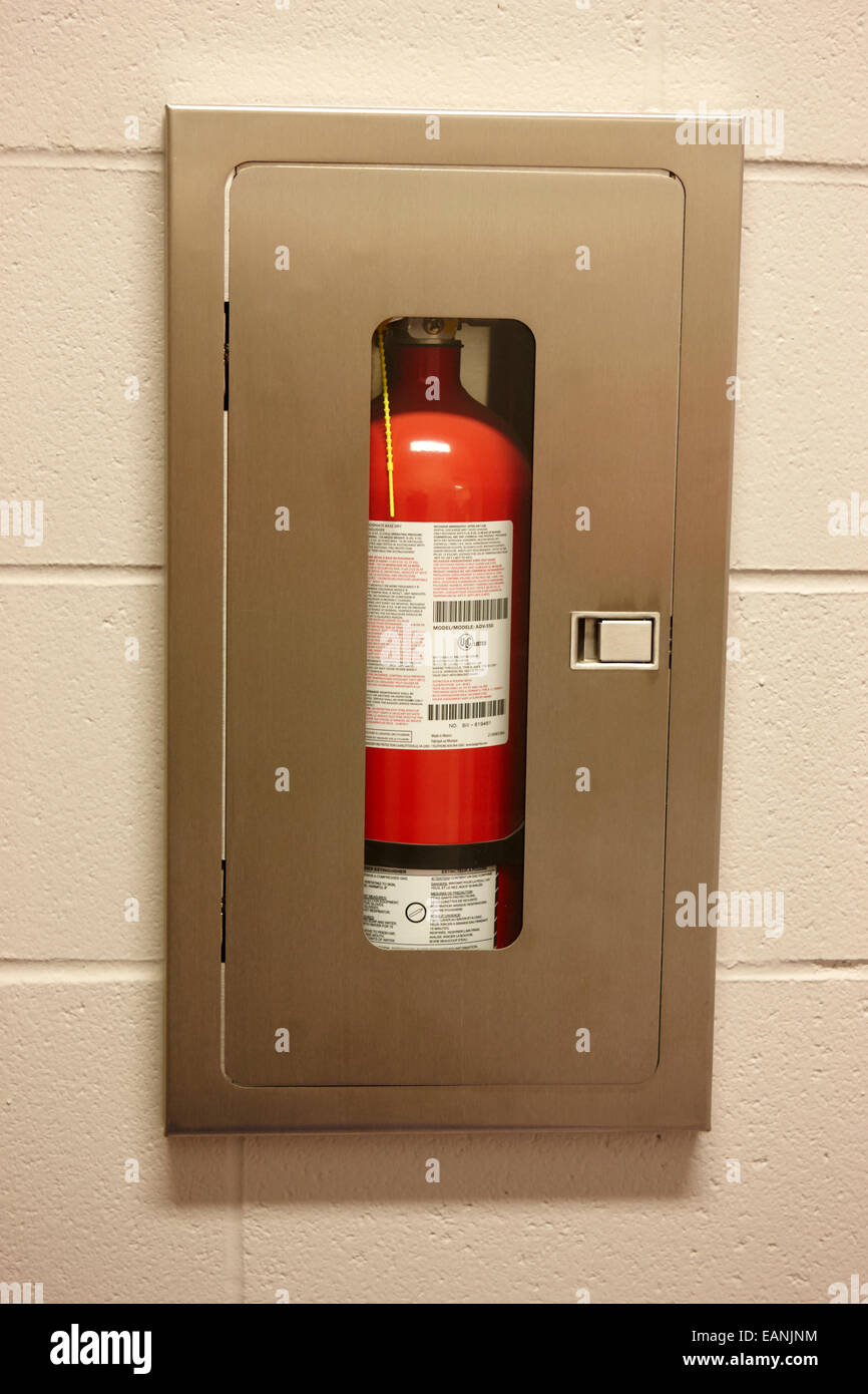 fire extinguisher access in a municipal building Stock Photo Alamy