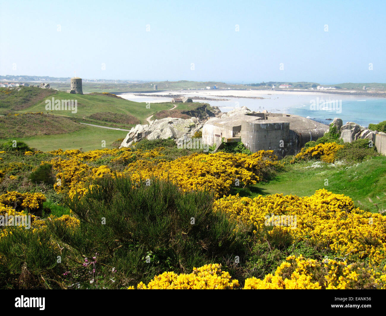 L'ancresse bay guernsey lancresse hires stock photography and images