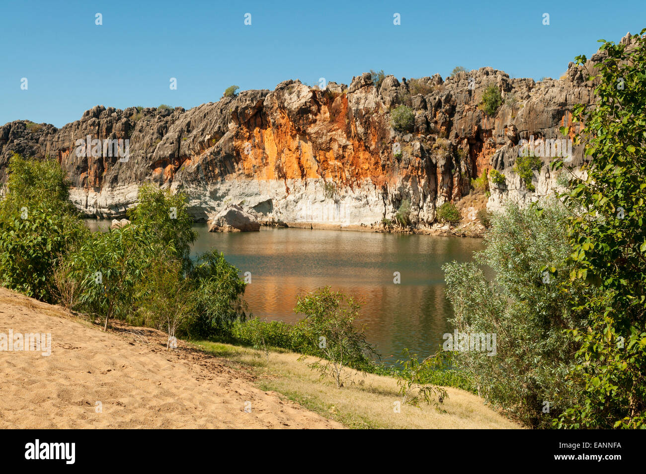 Geikie Gorge Fitzroy River The Kimberley Wa Australia Stock Photo Alamy
