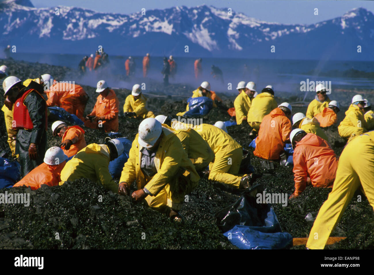 Exxon Valdez Oil Spill 1989 High Resolution Stock Photography and
