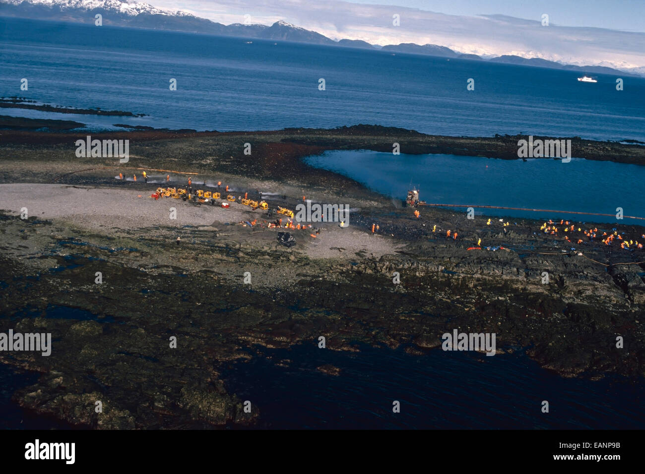 Exxon Valdez Oil Spill Environment High Resolution Stock Photography