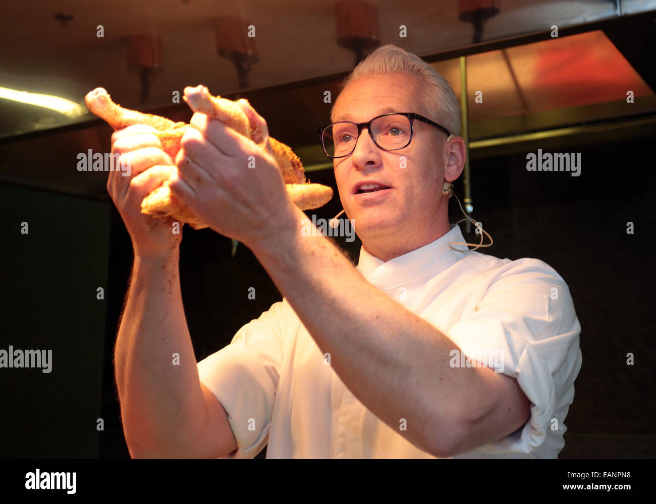 Rudolph van Veen, Dutch TV chef and cookbook author, best known for his ...