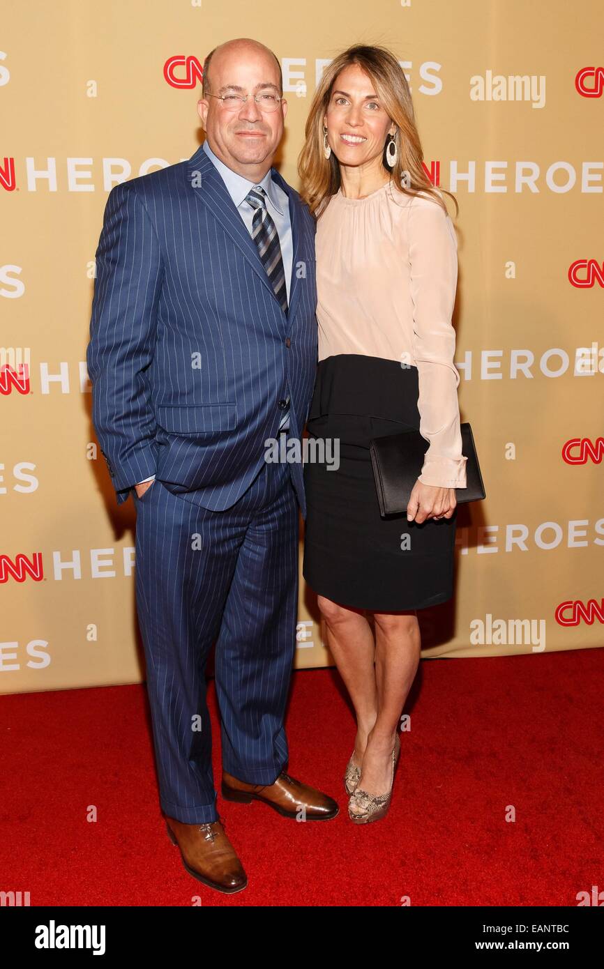 New York, NY, USA. 18th Nov, 2014. Jeff Zucker, Caryn Zucker at