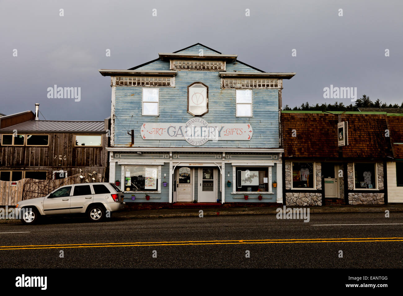 Grantland Mayfield Gallery Port Orford Oregon USA Stock Photo Alamy