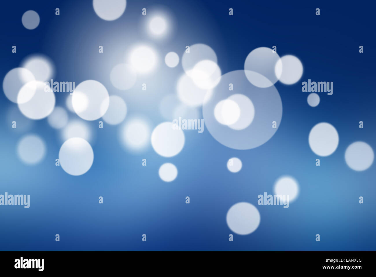 Blue bokeh abstract light background hi-res stock photography and ...