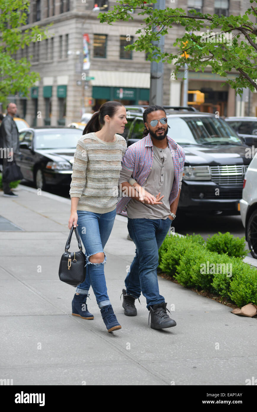 Celebrities out and about in New York City Featuring: Brandon Jay