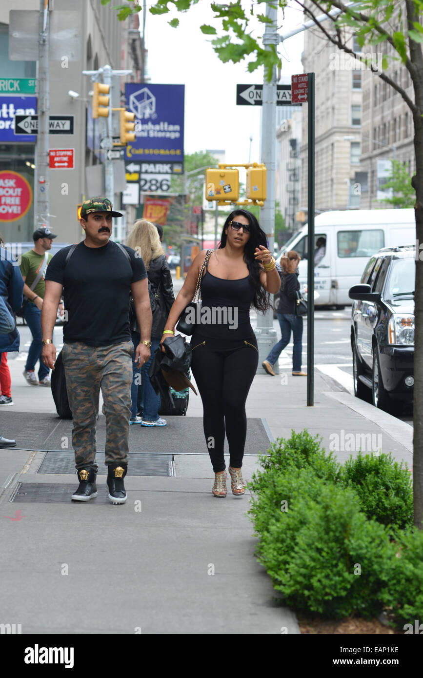 Celebrities out and about in New York City Featuring Asa Soltan