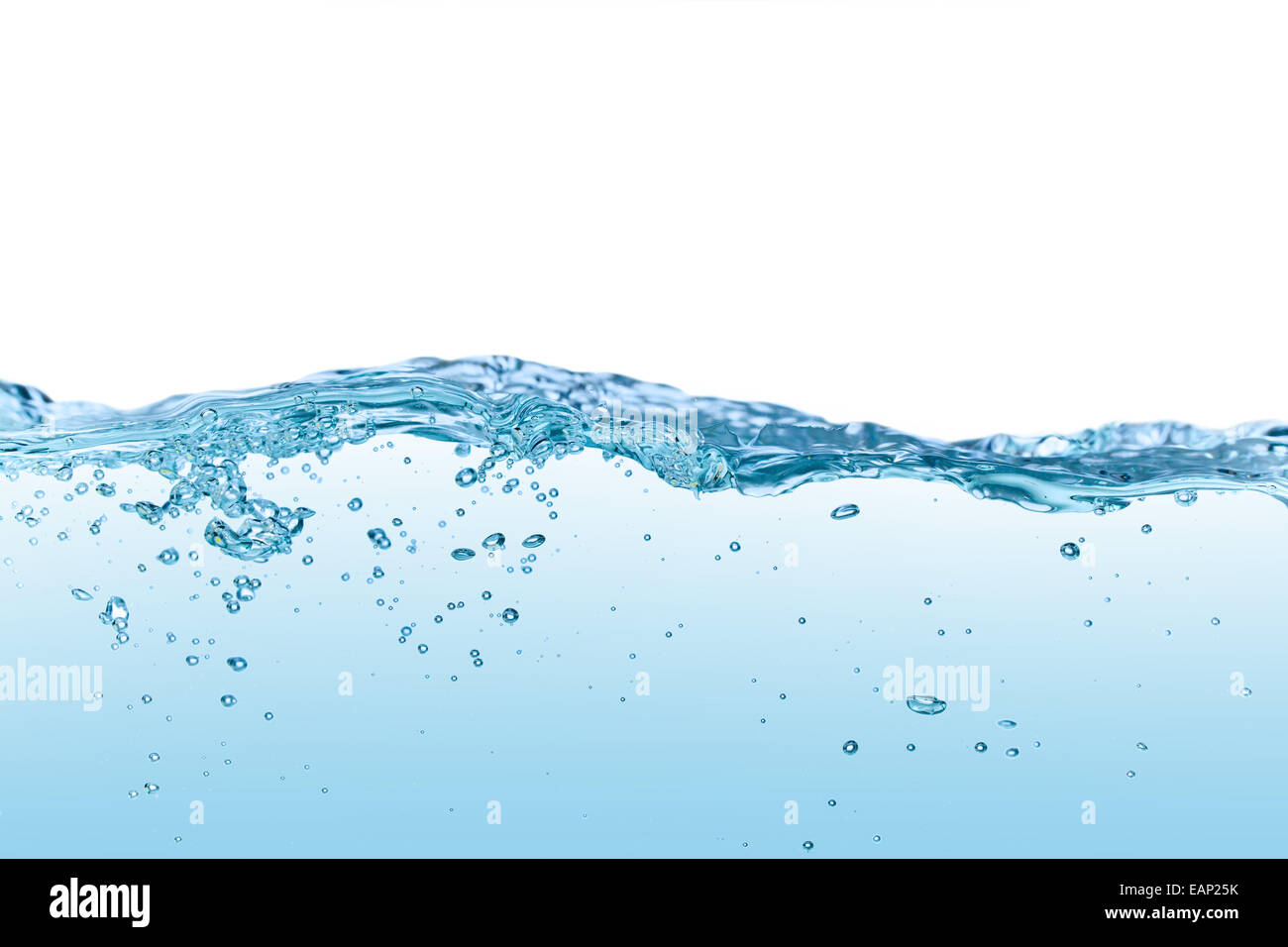 Water waves isolated on white background Stock Photo - Alamy
