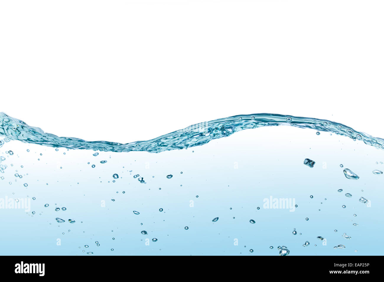 Water waves isolated on white background Stock Photo - Alamy