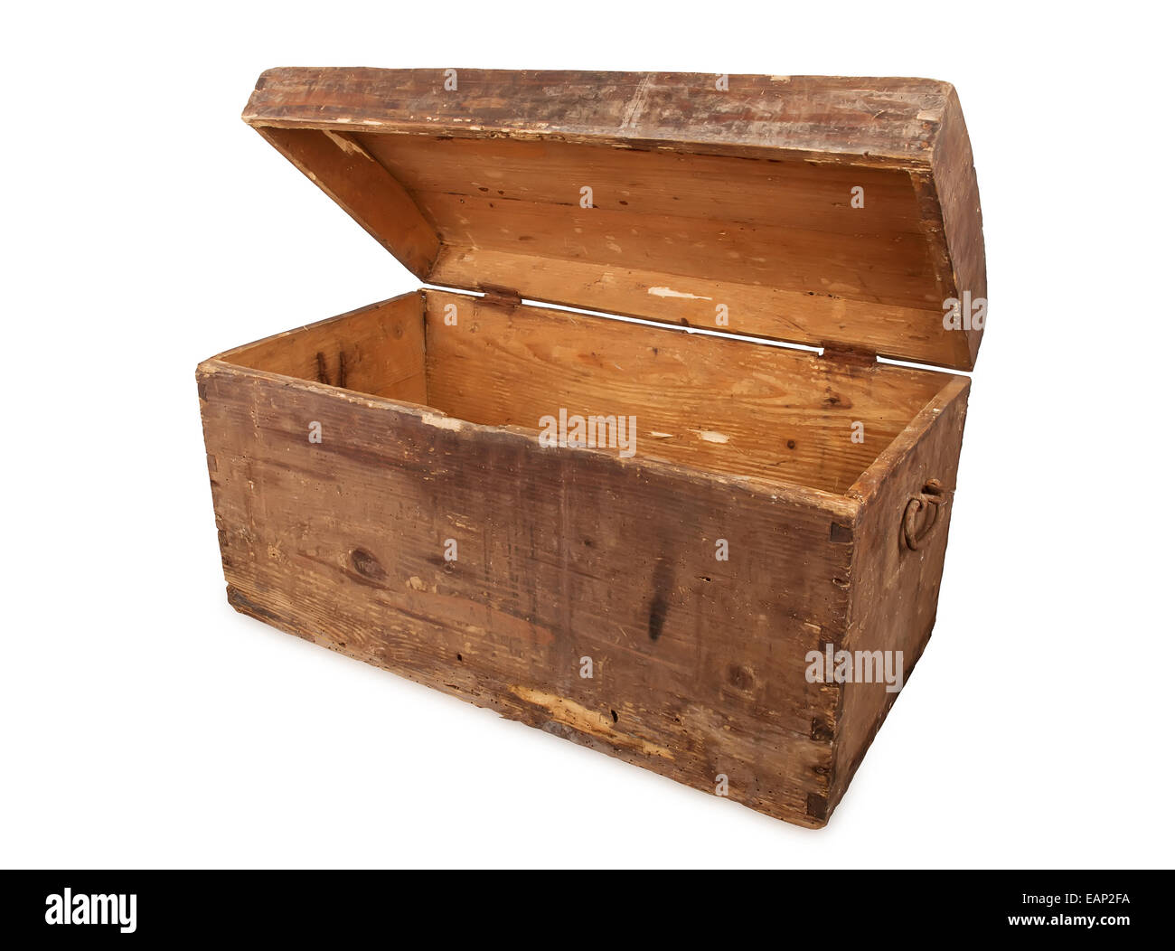 antique golden chest isolated on white Stock Photo - Alamy