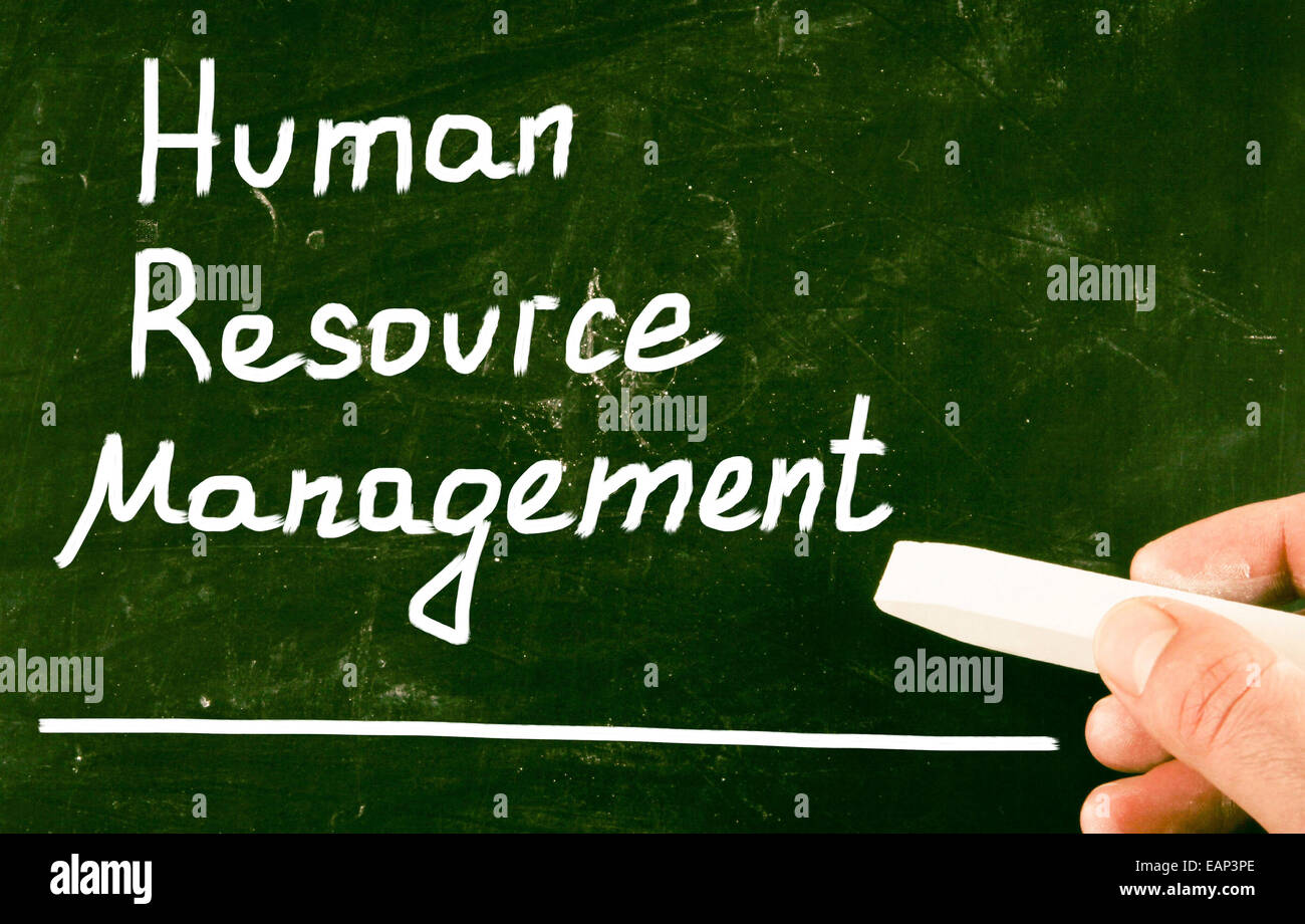 Human Resource Management Stock Photo Alamy